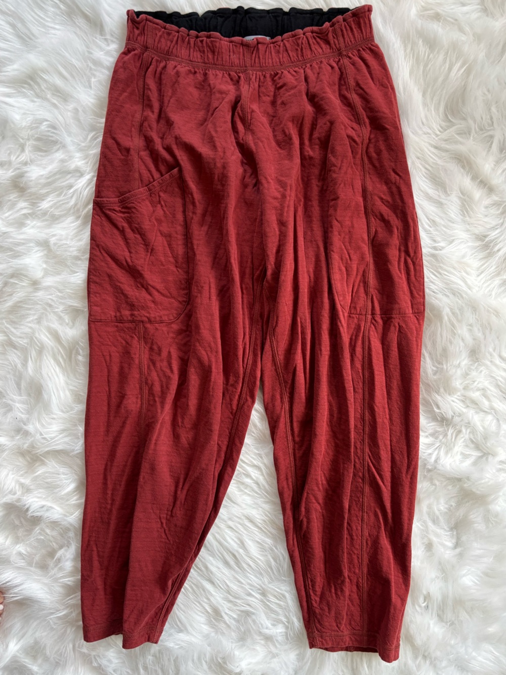 Iridium rust 100 PIMA Cotton PANTS boho hippie